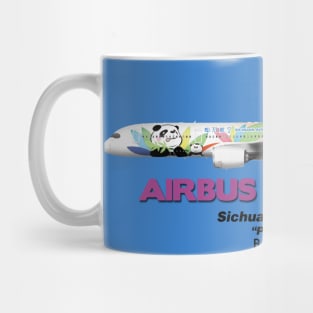 Airbus A350-900 - Sichuan Airlines "Panda" Mug